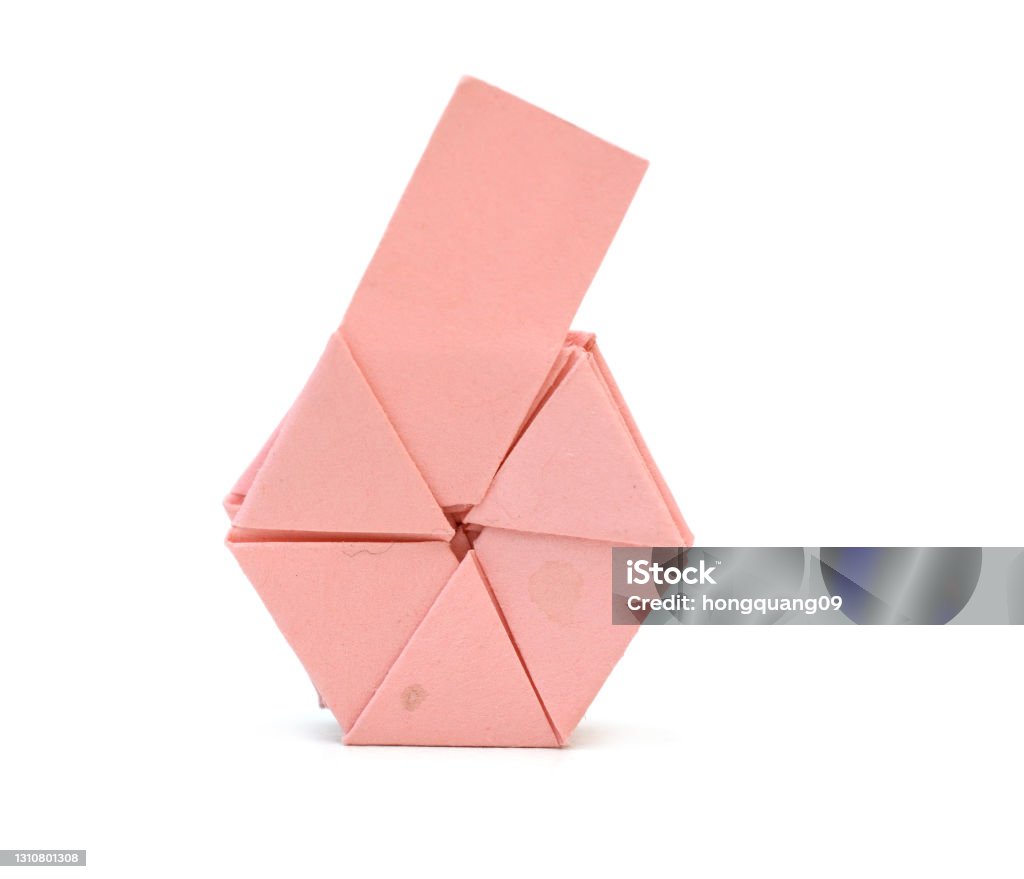 A Folding Modular Hexagon 3d Paper Object Stock Photo - Download Image ...