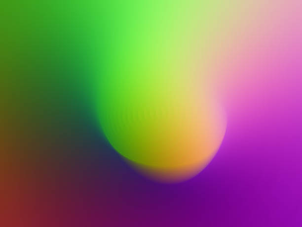 istock Colorful gradient tunnel, digital graphic illustration 1310804404