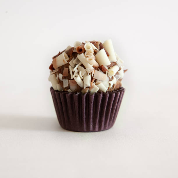 istock Party candy and chocolate on white background 1310808816