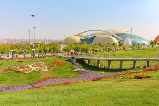 Butterfly Garden Tropical Butterfly Garden in Konya Turkey konya stock pictures, royalty-free photos & images