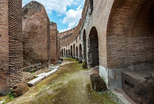 The Campanian Amphitheater is a Roman amphitheater located in the city of Santa Maria Capua Vetere - coinciding with the ancient Capua - second in size only to the Colosseum in Rome