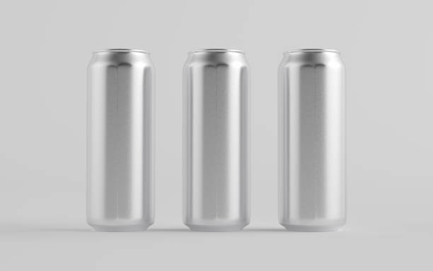 istock 16 oz. / 500ml Aluminium Beer / Soda / Energy Drink Can Mockup - Three Cans 1310818947