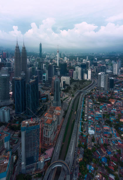 istock Kuala Lumpur city vertical panorama 1310822297