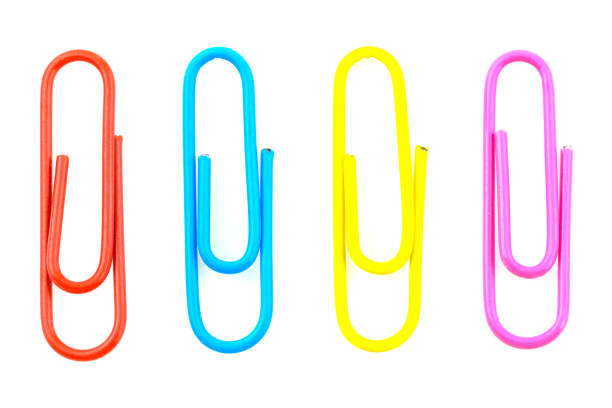 istock colorful paperclips isolated on white 1310830559
