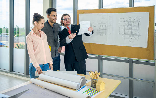 istock Group of Caucasian engineer teamwork meeting for planning project. 1310832383