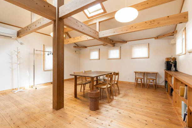 istock Large room with country style design 1310834955