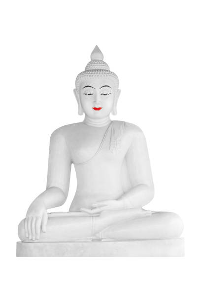 istock marble buddha statue isolated on white background 1310838928