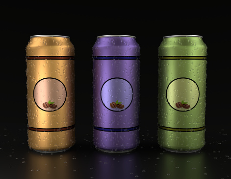 Cold Coffee flavors in can