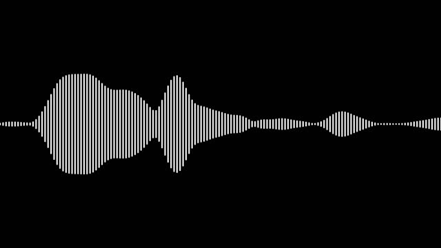Minimalist wave form Audio.