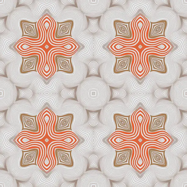 Vector illustration of An abstract seamless vector the pattern.