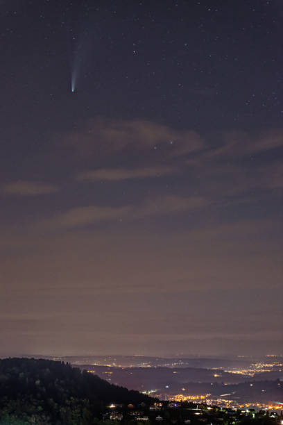 istock Comet C/2020 F3 Neowise over Switzerland 1310856116