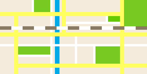Basic Map Free Design Simple Map Image Background Design Illustration Material Stock ...