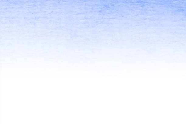 ilustrações de stock, clip art, desenhos animados e ícones de blue and white coloured faded textured and gradient ombre blank empty horizontal vector backgrounds that is smudged - mottled blue backgrounds softness