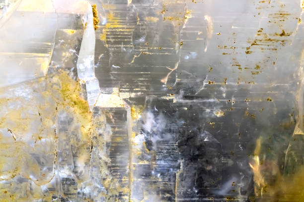 Rock crystal - Bergkristall background in various colors