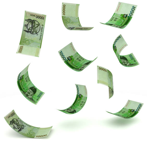 istock South Korean won money falling finance crisis 1310865584