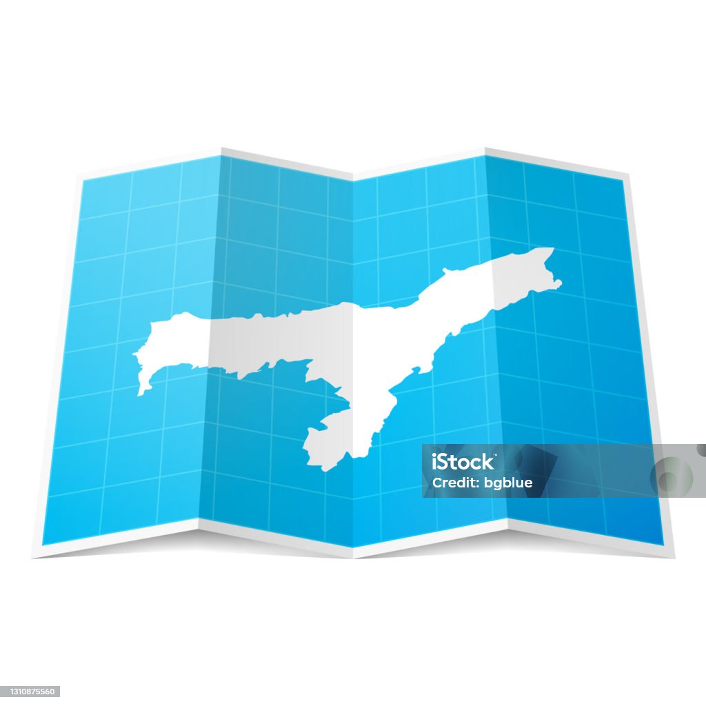 Assam Abstract Map Vector Assam Map Folded Isolated On White Background Stock Illustration ...