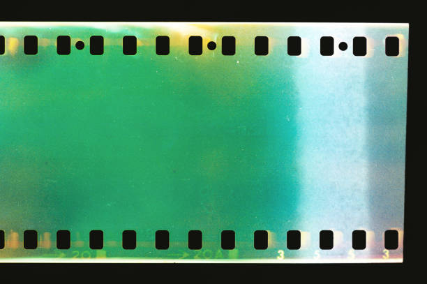 istock Vintage film light leak 1310880600