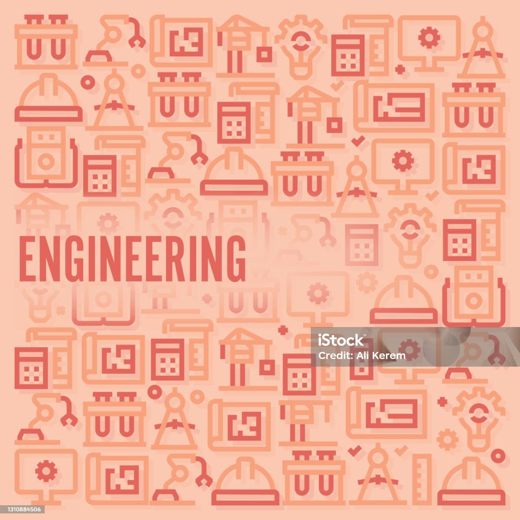 Engineering Pattern Stock Illustration - Download Image Now ...