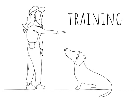 Simple dibujado dibujar líneas rectas de perro Animal mamífero vector gratis Simple dibujado dibujar líneas rectas de perro Animal mamífero vector gratis