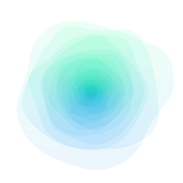 不均一な固体は、丸いコーナー、透明な複数のブロブを積み重ねた - abstract symbol circle variation点のイラスト素材／クリップアート素材／マンガ素材／アイコン素材