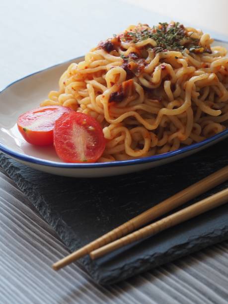 Asian food Bibim Ramen