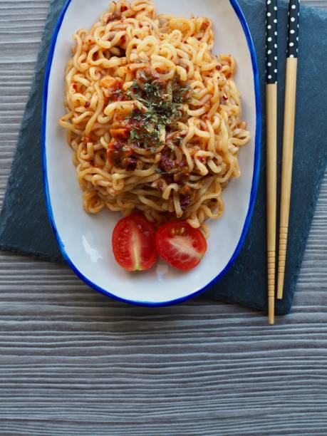 Asian food Bibim Ramen
