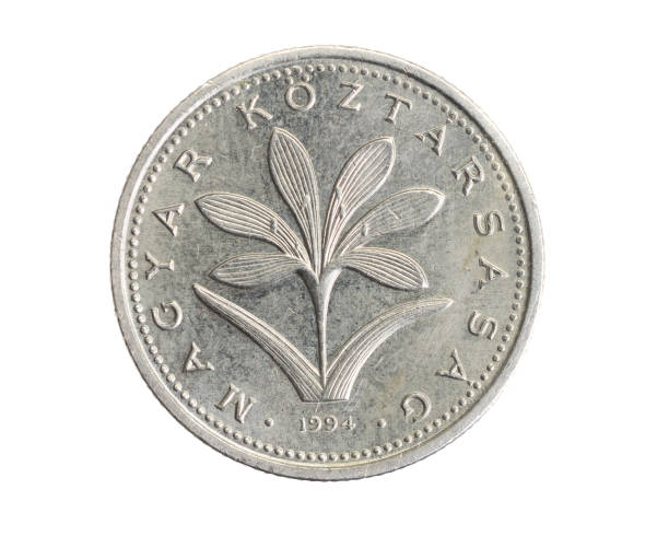 istock hungary two forints coin on white isolated background 1310891522