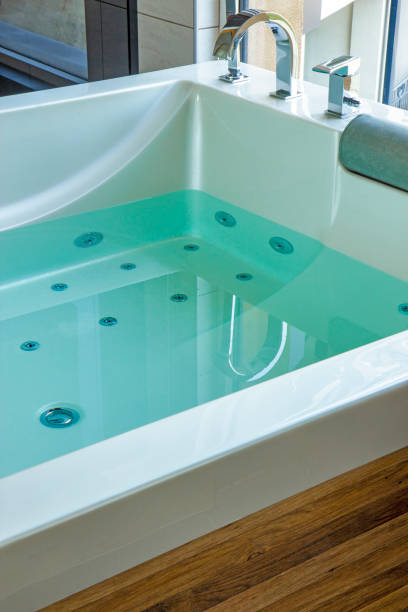 istock Hot tub in the room 1310896347