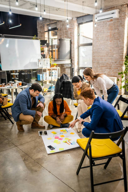 istock Business team working in a start-up office 1310897732