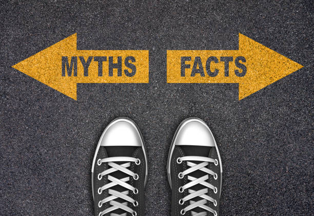 istock Decision at the crossroad - Myths or Facts 1310902146
