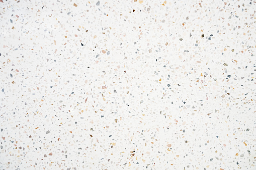 surface of terrazzo floor texture abstract background , top view