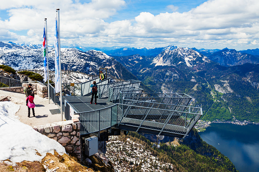 5 Fingers is a viewpoint platform in the Dachstein Mountains on Mount Krippenstein, Upper Austria. Five Fingers named of its hand like shape.