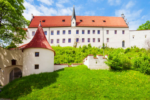 ハイキャッスルキャッスル、フットン - allgau city bavaria altstadt ストックフォトと画像