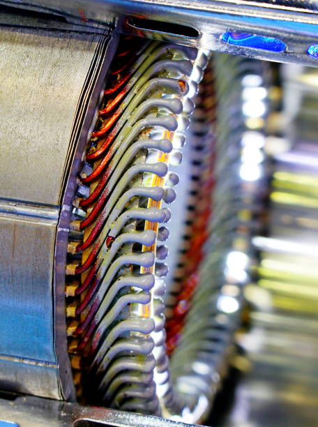 istock Hybrid engine with Industrial electric motors 1310924535