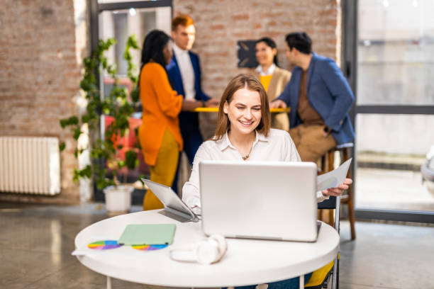 istock Business team working in a start-up office 1310933363