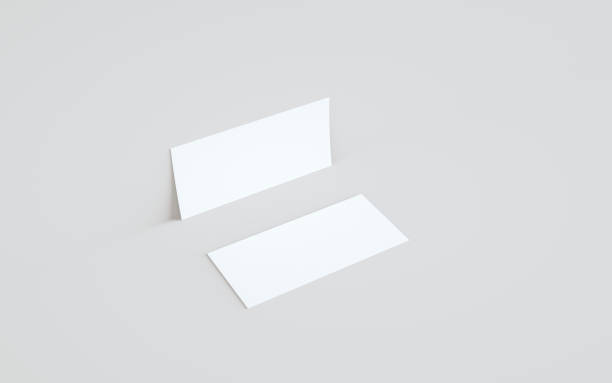 istock DL Flyer / Invitation Mock-Up - Two Flyers Against Wall Background 1310934256