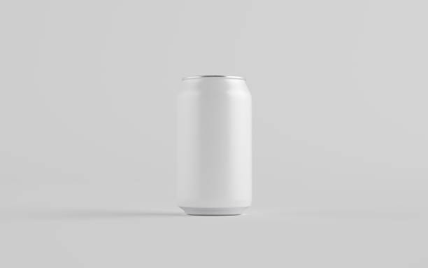 istock 12 oz. / 330ml Aluminium Can Mockup - One Can. Blank Label 1310934296