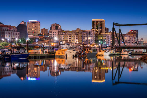 istock Tacoma, Washington, USA downtown skyline on Commencement Bay. 1310939487
