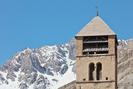 This church located in the Alpes de Haute Provence was rebuilt in the sixteenth century on foundations dating from the twelfth. Many hiking trails of the Haute Ubaye converge on it...
