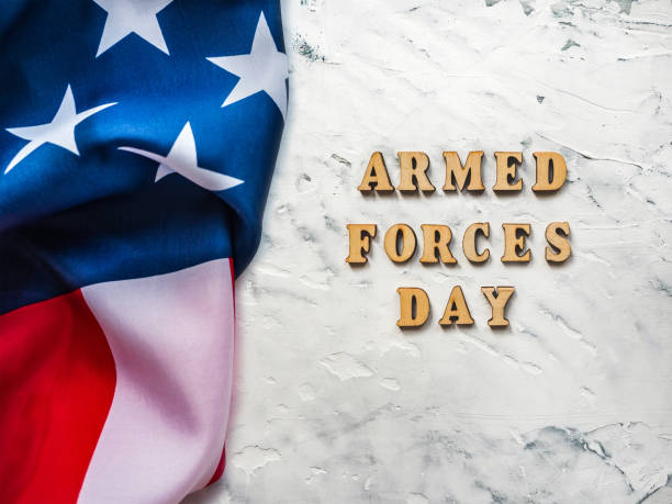 istock Armed Forces Day. Beautiful greeting card. National holiday 1310943610