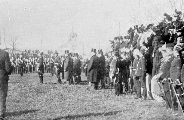 Lieutenant Colonel Lawrence Buchan Speech to Troops Before Leaving for the Second Boer War - 19th Century