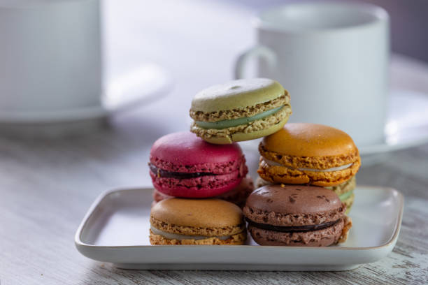 istock A bunch of colorful macaroons on a plate 1310962063