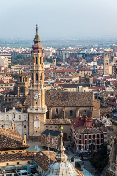 istock Cathedral del Salvador, Zaragoza, Spain 1310968341