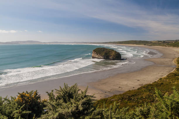 istock Islet at the beach on Chiloe island, Chile. 1310969580