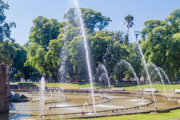 istock Fountain at Independencia square in Mendoza, Argentina 1310969826