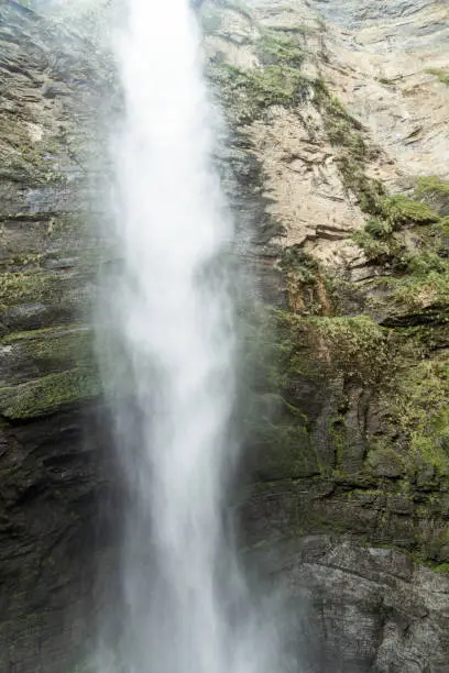 Catarata de Gocta - one of the highest waterfalls in the world, northern Peru.