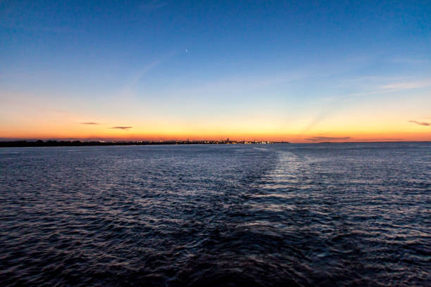 istock Sunset in Santarem, Brazil 1310974944