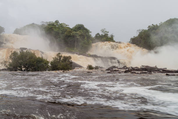 istock Canaima Lagoon waterfalls at river Carrao in Venezuela 1310975172