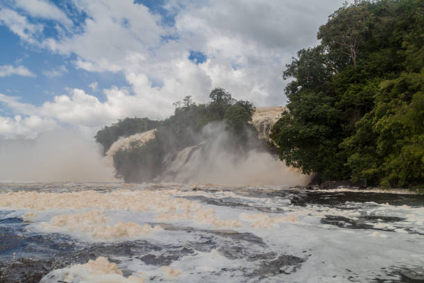 istock Canaima Lagoon waterfalls at river Carrao in Venezuela 1310975174