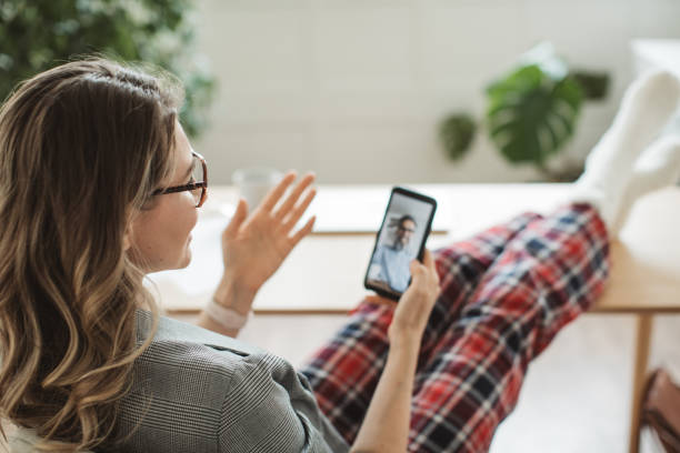 istock Women working at home office 1310978732